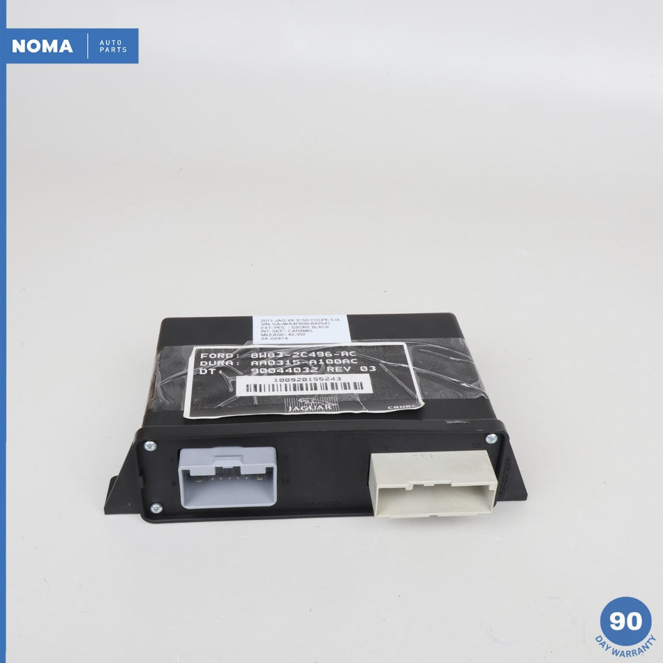 10-15 Jaguar XK XKR X150 5.0L Parking Brake Control Module Unit 8W832C496AC OEM