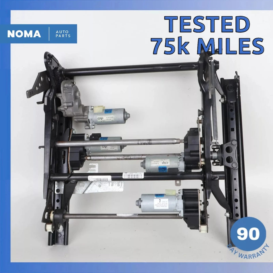 03-08 BMW E85 Z4 Left Driver Side Lower Seat Track Frame Rail OEM 75k
