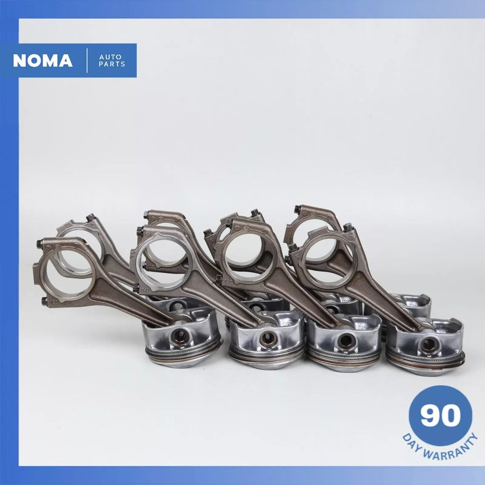 10-15 Range Rover L405 RR 5.0L N/A AJ133 V8 Engine Piston Connecting Rod Set 85k