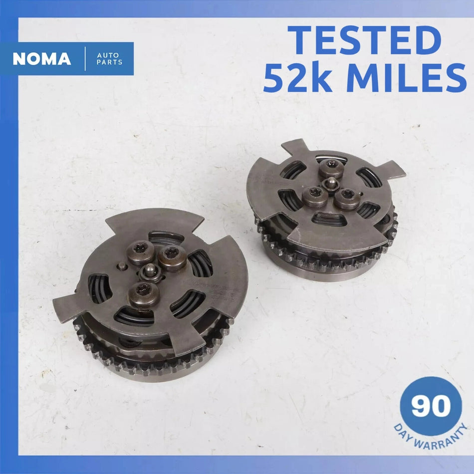12-23 Jaguar X152 F-Type XJ XF RR Intake & Exhaust Camshaft Adjuster Set OEM 52k