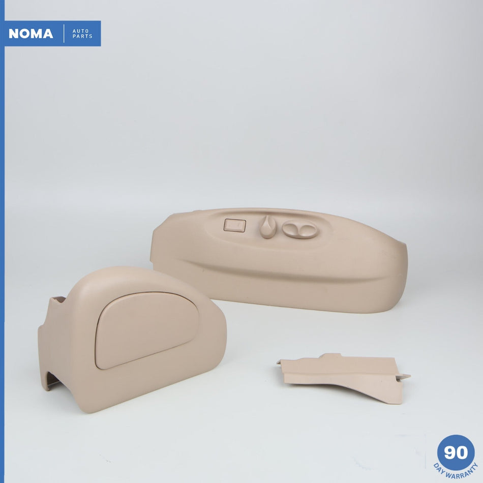 00-02 Jaguar S-Type X200 Front Right Passenger Side Seat Cover Set of 3 SDZ OEM