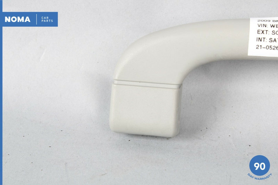 06-13 BMW 335i E92 E60 Front Left Right Side Upper Roof Grab Handle Gray OEM