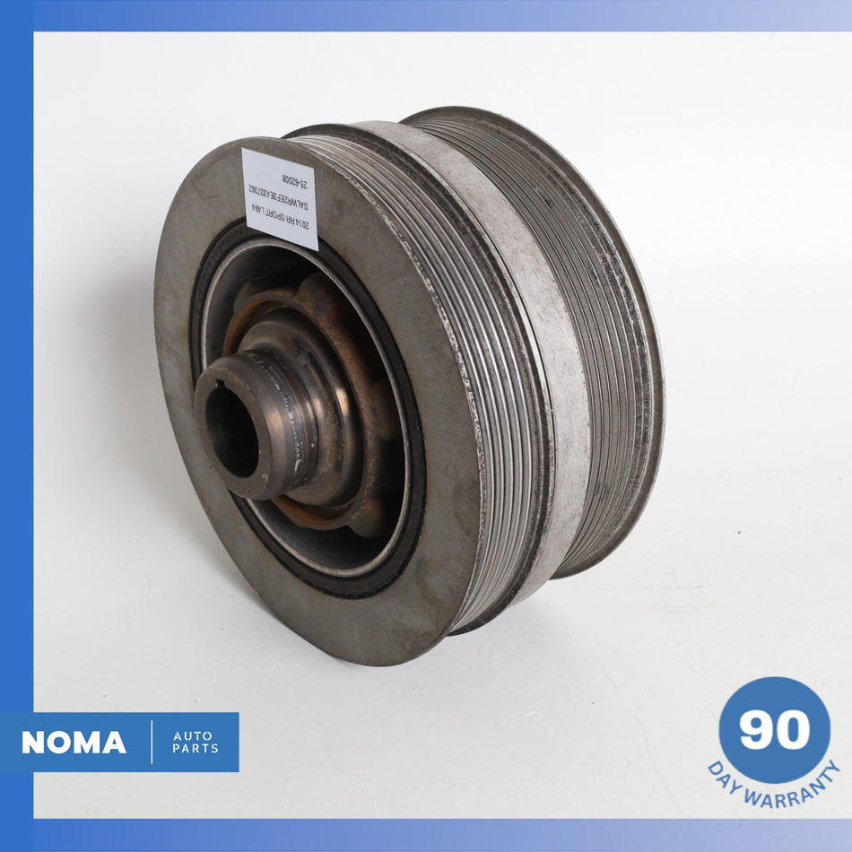 10-23 LR Range Rover Sport L494 F-Type XF Engine Crankshaft Balancer Pulley OEM
