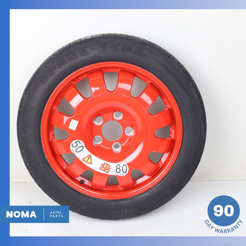 00-06 Jaguar X100 XKR XK8 Emergency Spare Tire Wheel Donut Rim 135 80 18" OEM