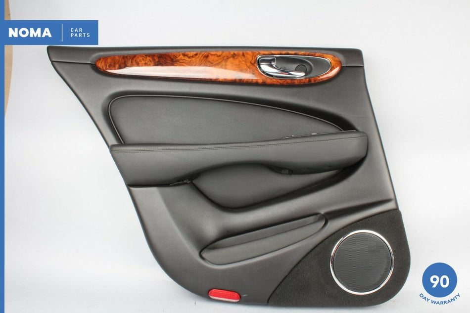 04-09 Jaguar XJ8 XJR X350 SWB Rear Left Driver Side Door Card Panel Trim LEG OEM
