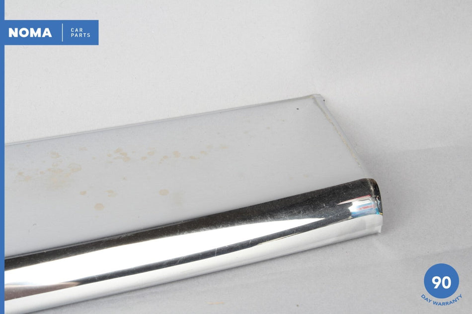 87-96 Jaguar XJS 5.3L Coupe Rear Back Trunk Trim Panel Moulding Chrome OEM