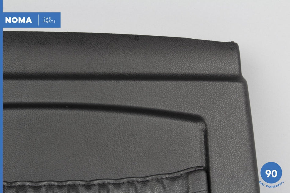 08-10 BMW 535i E60 Front Left or Right Seat Back Panel Cover 7015263 Schwarz OEM
