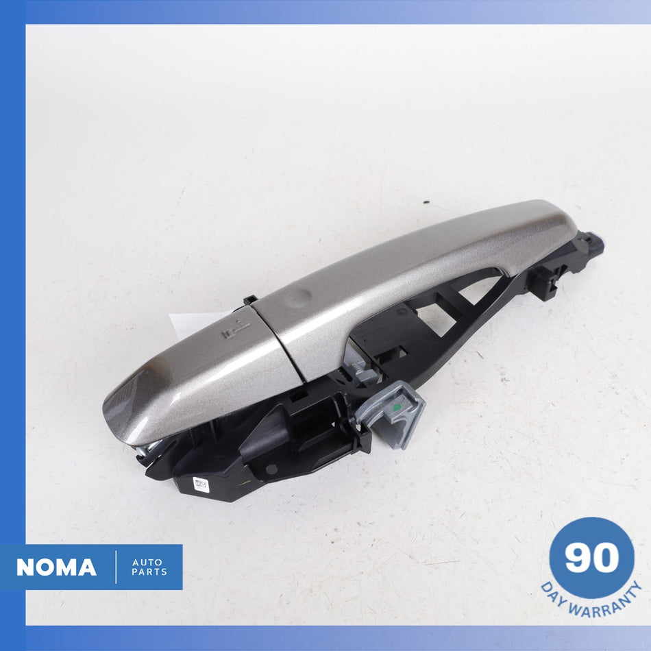 2018 Jaguar X761 F-Pace Front Left Exterior Door Handle Keyless Go Silver OEM
