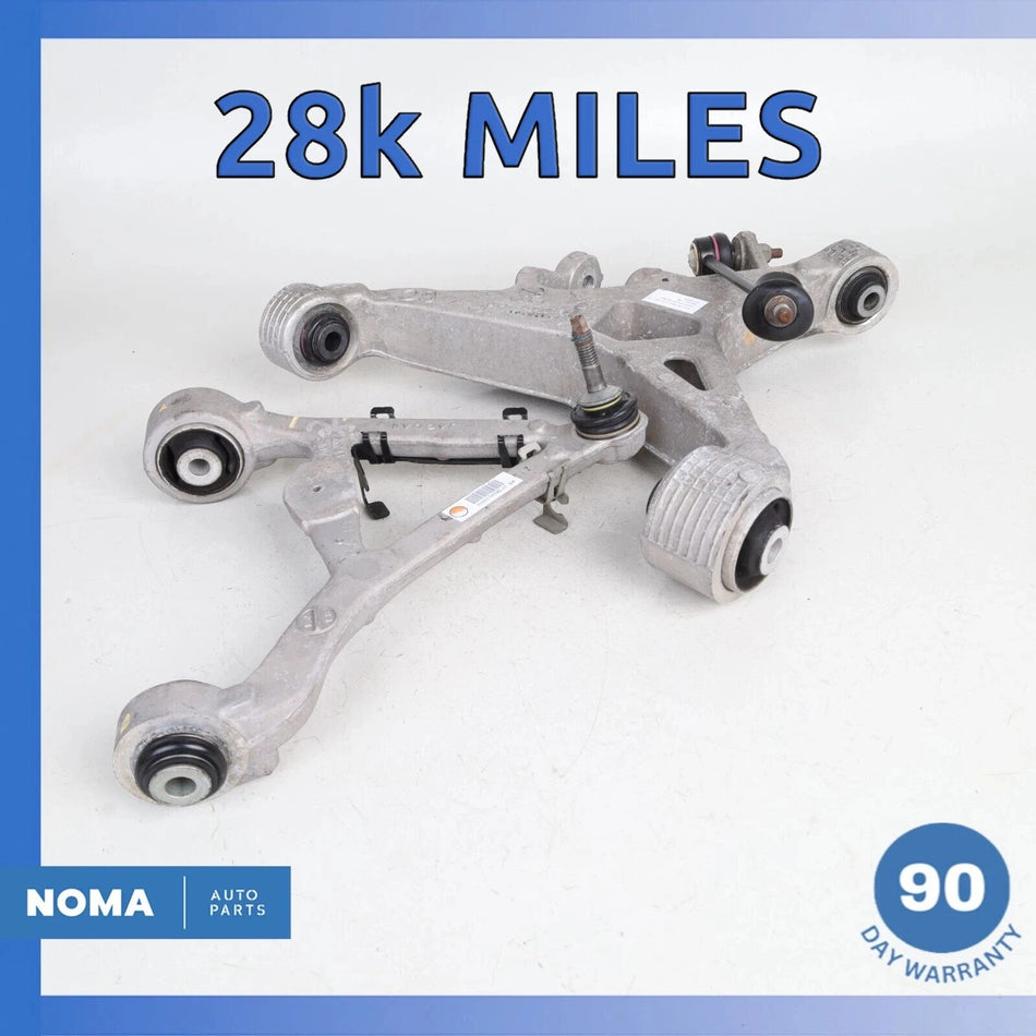 09-19 Jaguar X351 XJ XF XFR XJR Rear Left Upper & Lower Control Arm Set OEM 28k