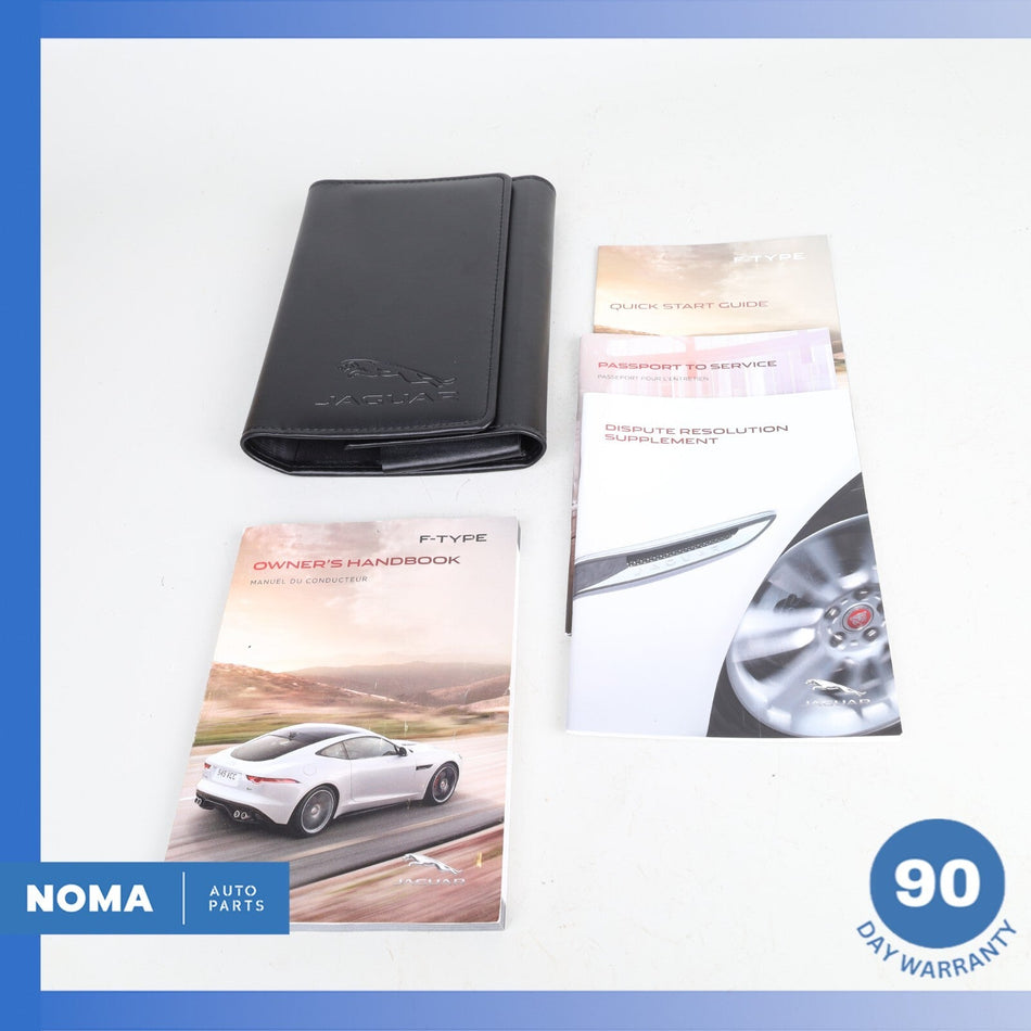 2017 Jaguar X152 F-Type Owner's Operator Maintenance Manual Book OEM