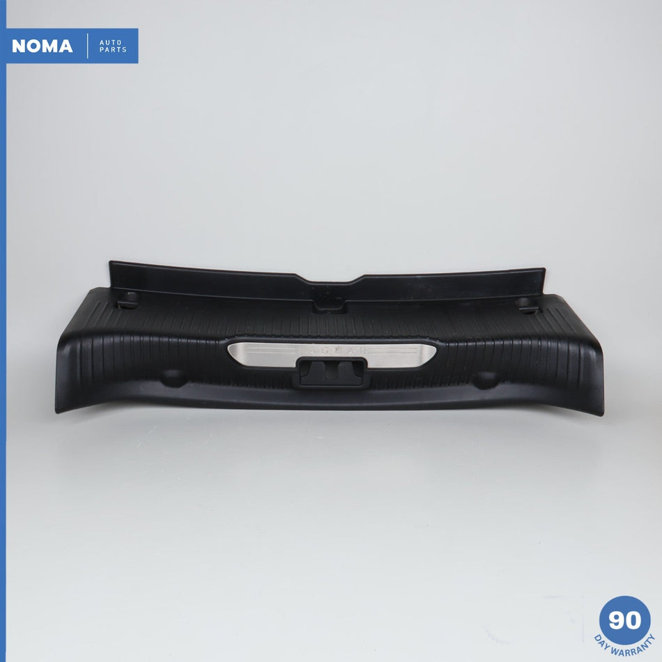 10-13 Jaguar XJ XJL X351 Rear Trunk Boot Scuff Panel Cover Trim w/ Molding OEM