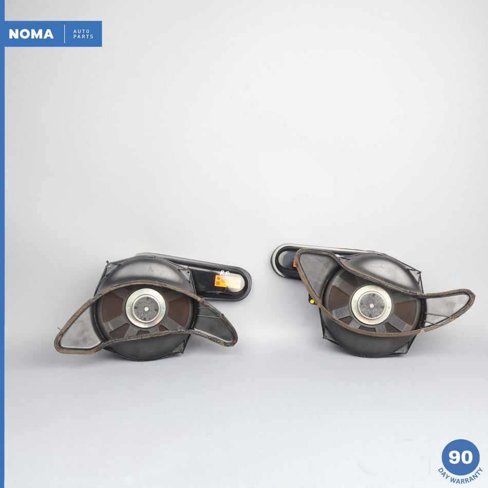 06-10 BMW 650i E64 Conv Rear Right & Left Side Hifi Subwoofer Speaker Set OEM