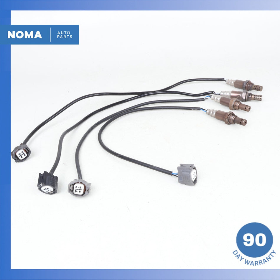 05-10 Jaguar X206 S-Type XF XJ8 Oxygen Lambda Sensor Set of 4 6R839G444AB OEM