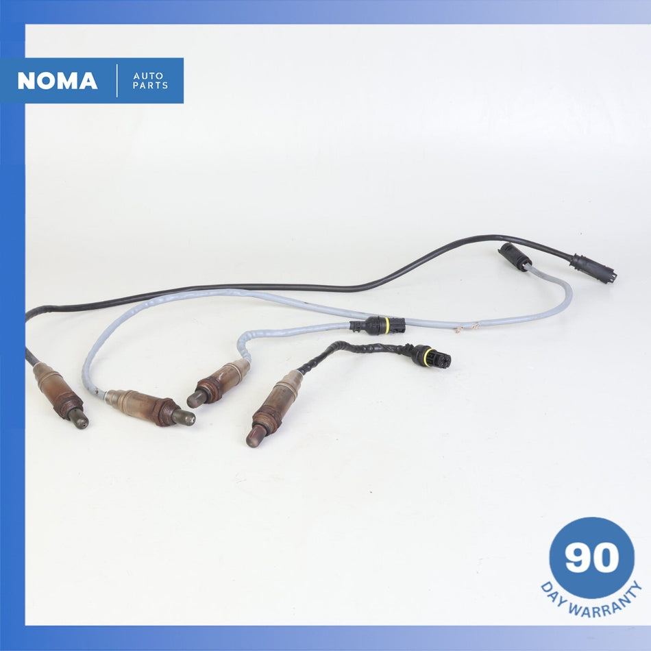 03-05 BMW E85 Z4 X3 M54 Exhaust Oxygen Lambda Sensor Set of 4 11781742050 OEM