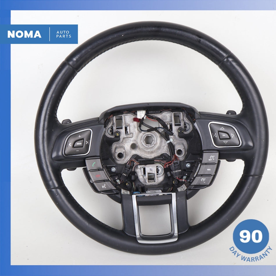 12-19 Land Rover Range Rover Evoque L538 Steering Wheel Black OEM
