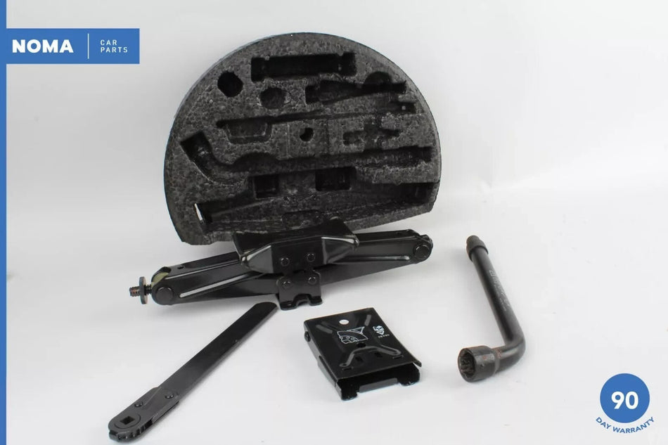 97-06 Jaguar X100 XK8 XKR Emergency Spare Tire Tool Kit w/ Case MJA6360AB OEM