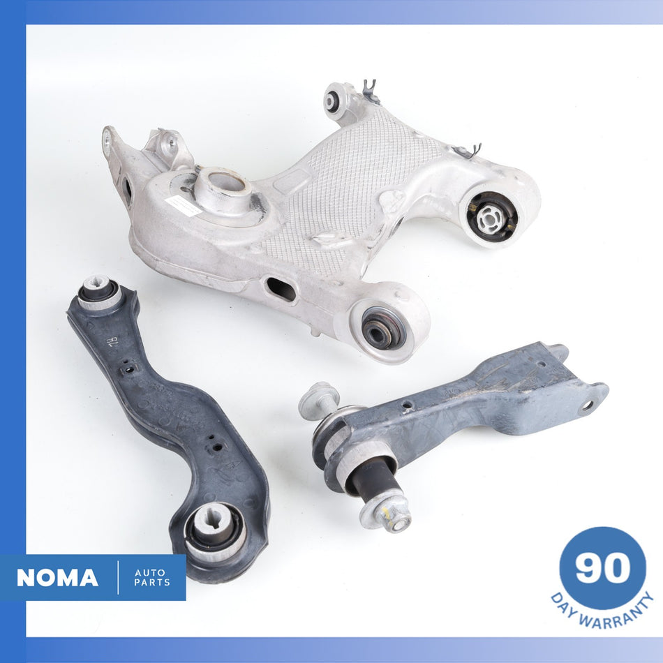 17-20 Jaguar X761 F-Pace Rear Left Side Suspension Lower Control Arm Set OEM 50k