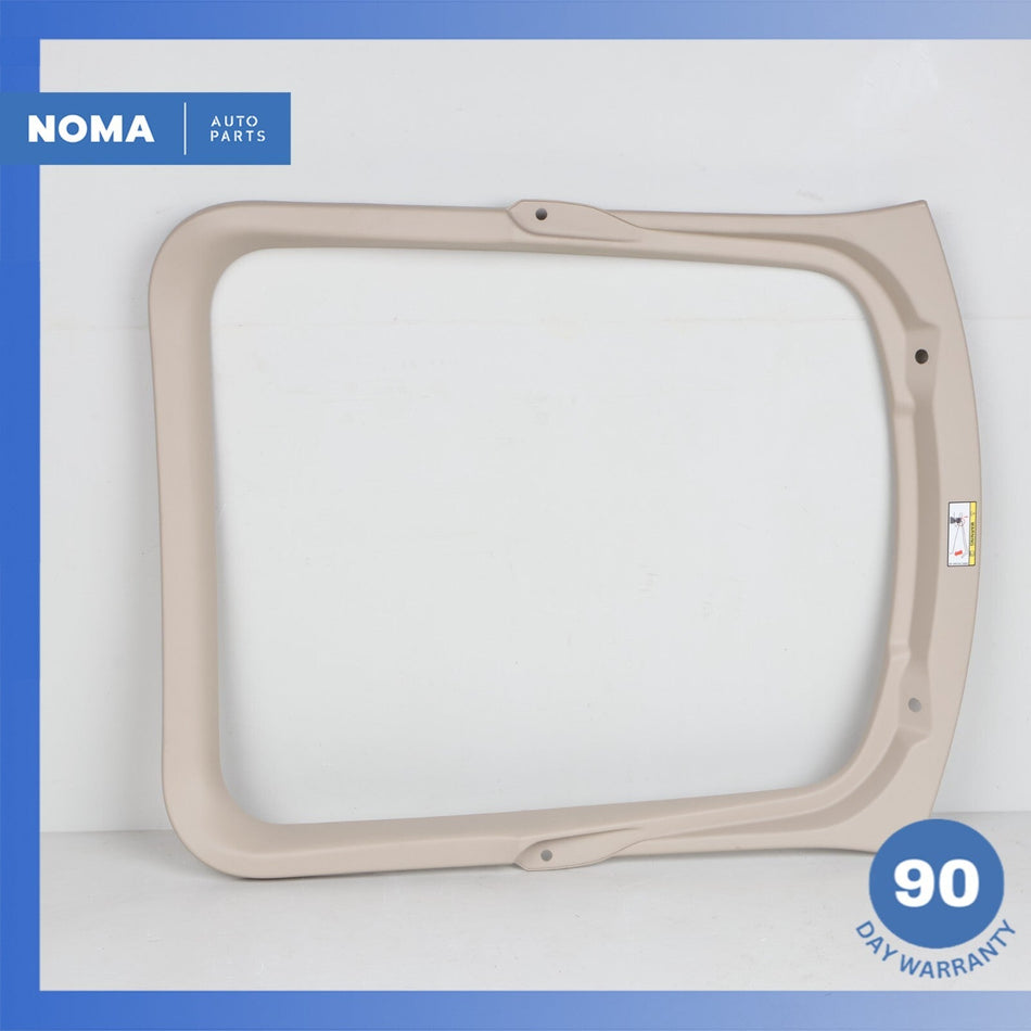 07-15 Jaguar X150 XK Coupe Rear Trunk Lid Hatch Window Surround Trim Panel OEM