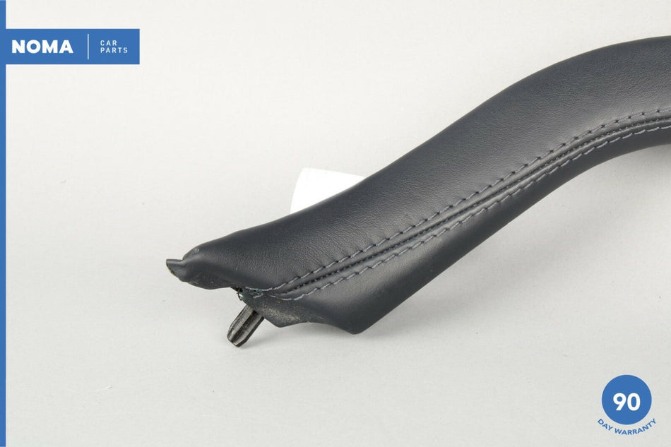 10-15 Jaguar X351 XJL Center Console Right Side Molding Panel Leather Navy JMN