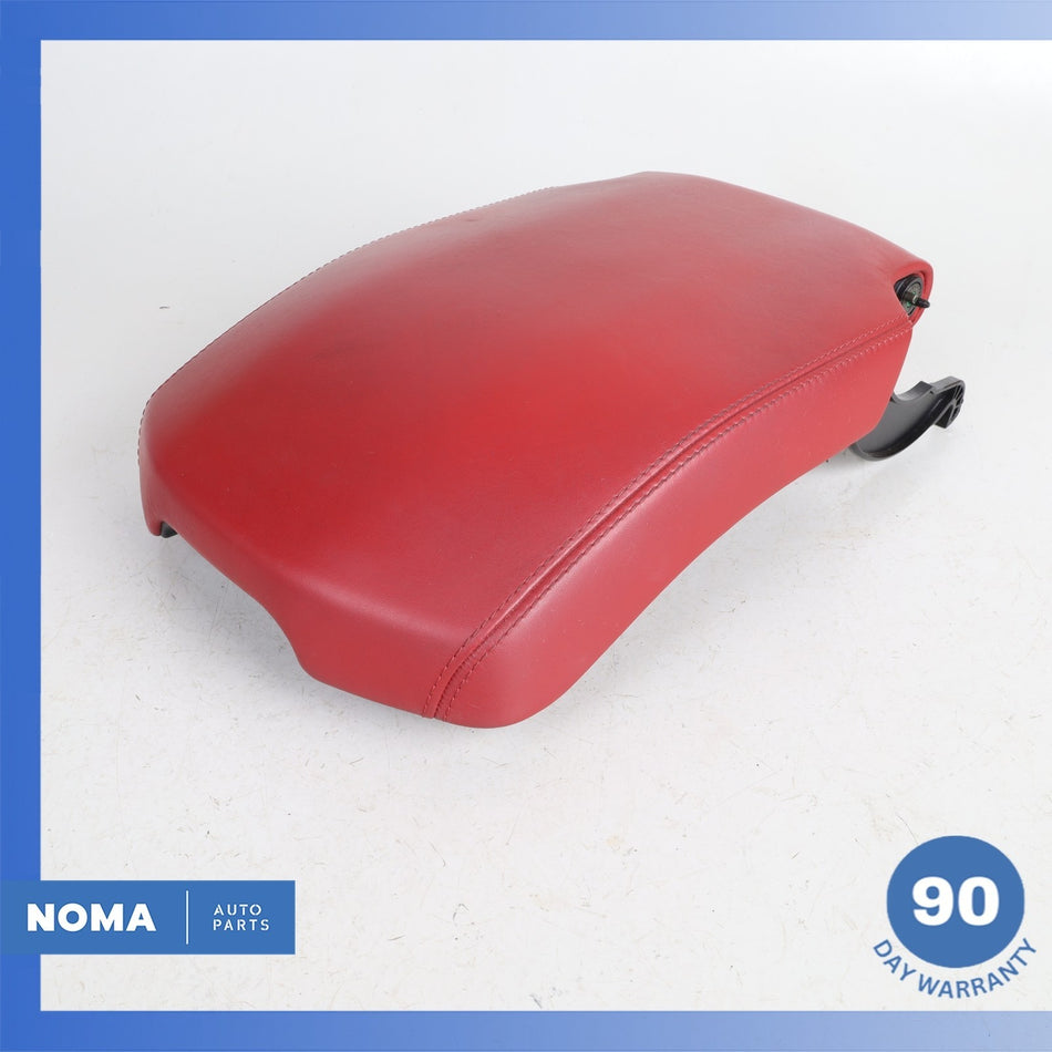 2015 Land Rover Range Rover L405 Front Center Console Armrest Arm Rest Red OEM