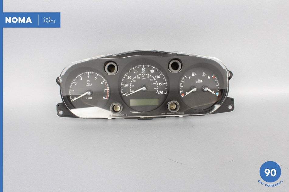 04-07 Jaguar XJ8 VDP X350 Instrument Speedometer Gauge Cluster 2W9F10849AN OEM