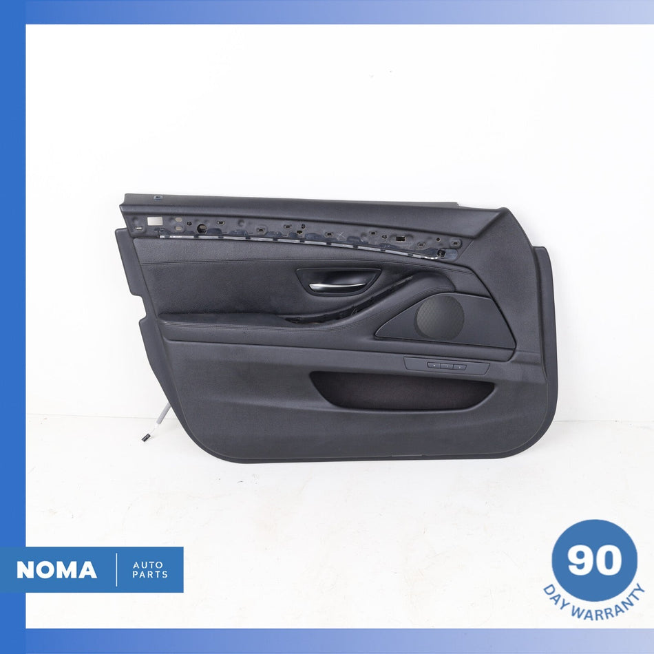 11-16 BMW F10 550i 535i Front Left Side Interior Door Panel Assembly Black OEM