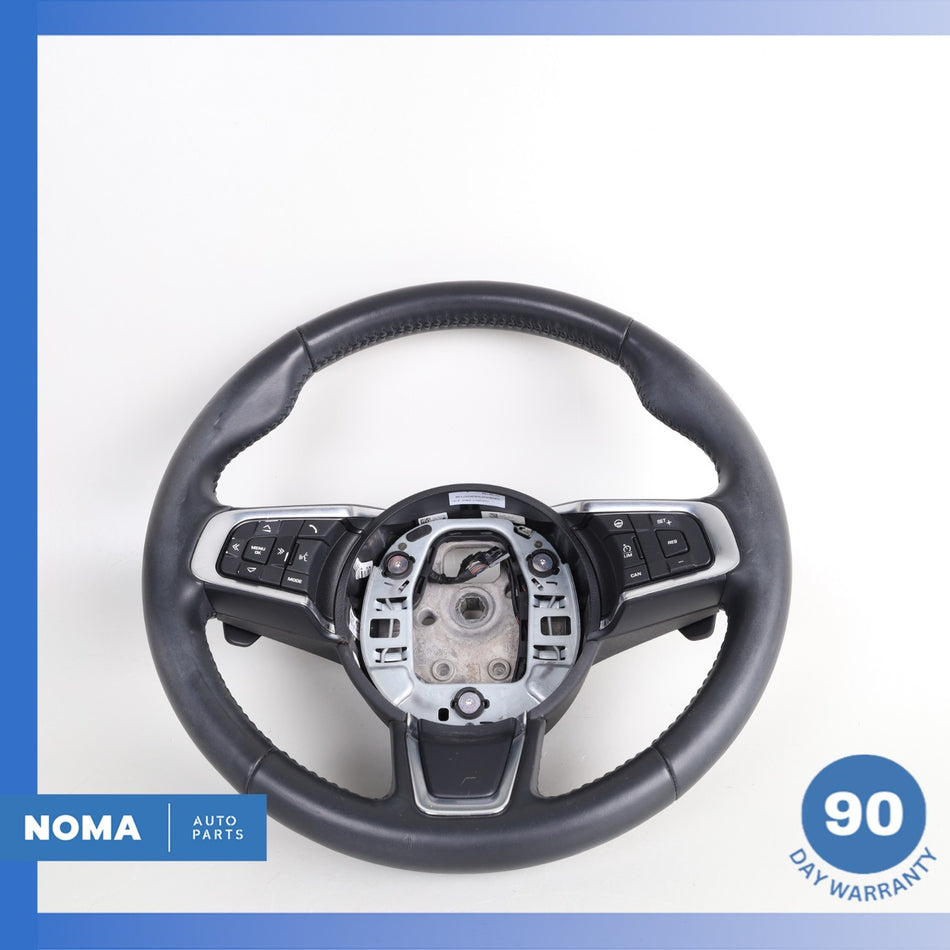 16-21 Jaguar X761 F-Pace XF XE Base Steering Wheel w/ Paddle Shifters OEM