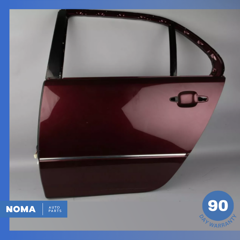 01-06 Lexus LS430 XF30 Rear Left Driver Side Door Shell w/ Wire Harness 3P2 OEM