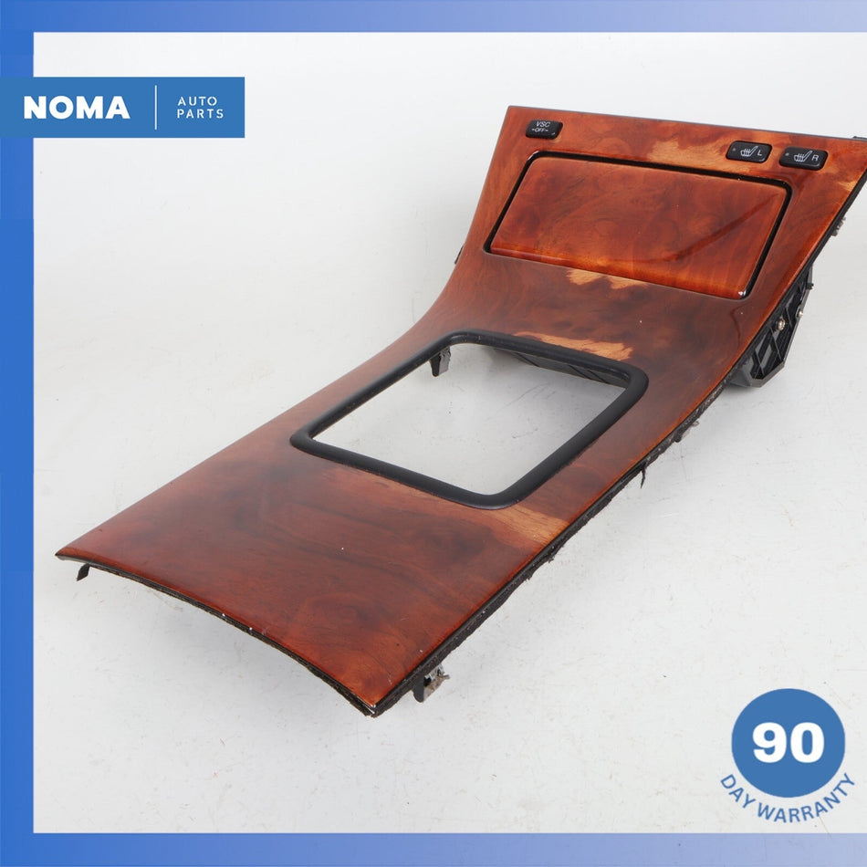 98-00 Lexus UCF20 LS400 Center Console Gear Shifter Trim Cover Bezel Wood OEM