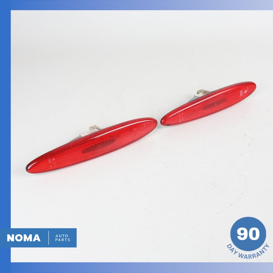 2002 Jaguar X100 XK8 Rear Right & Left Side Marker Light Lamp Red OEM