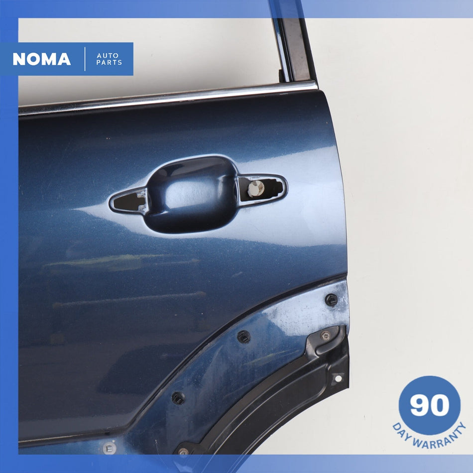 03-09 Lexus UZJ120 GX470 Rear Left Driver Side Door Shell Panel Blue OEM