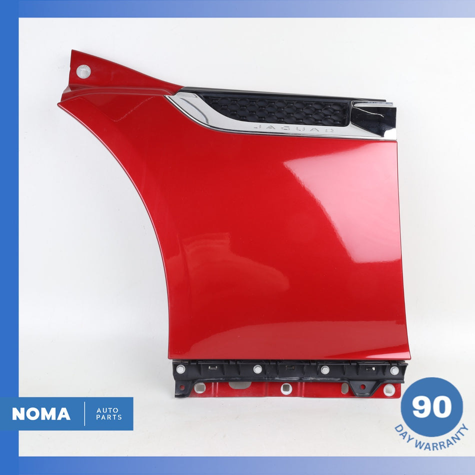 14-24 Jaguar X152 F-Type Front Left Driver Fender Wing Panel Red OEM