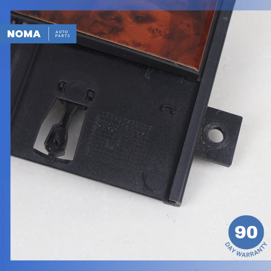 07-15 Jaguar X150 XK Center Console Ash Tray Storage Wood Cover Panel Trim OEM