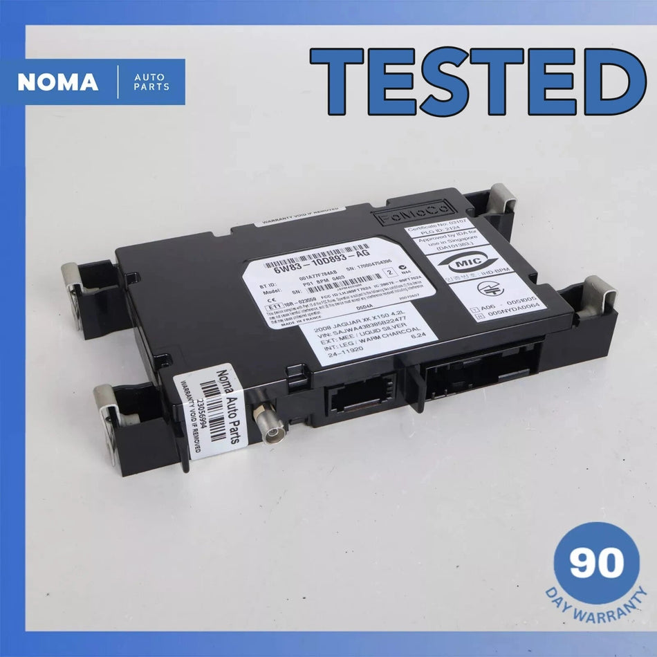 07-08 Jaguar X150 XK XKR ULF High Bluetooth Control Module 6W8310D893AG OEM 74k