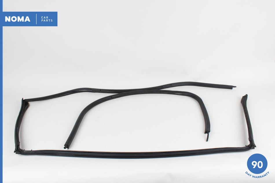 03-08 BMW Z4 E85 Roadster Front Left Door Frame & Windshield Roof Seal Set OEM