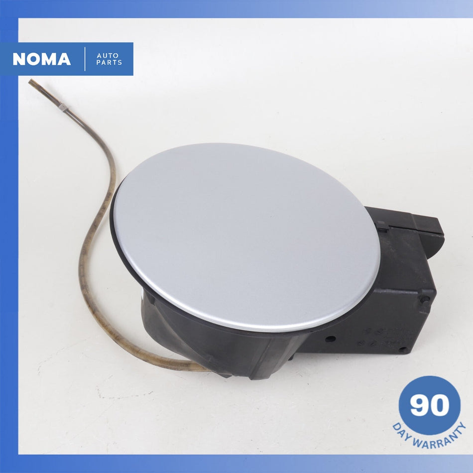 07-15 Jaguar X150 XK XKR Fuel Door Lid Gas Tank Cover w/ Bowl & Cap Silver OEM