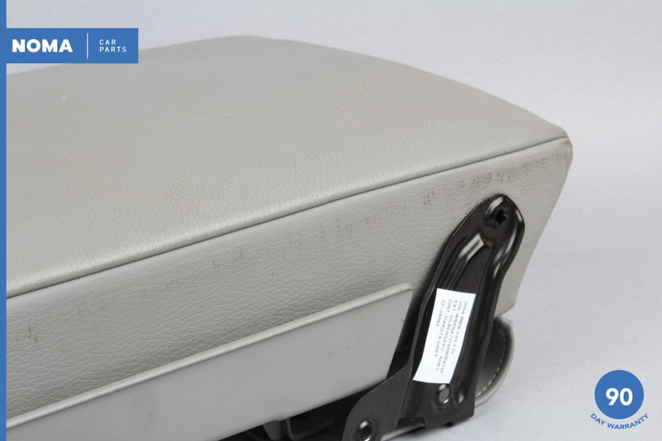 04-07 BMW E60 530i Rear Seat Center Console Armrest Dakota Grey 52206988617 OEM