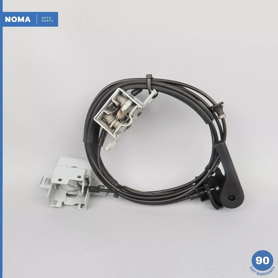 07-24 Jaguar X150 XK F-Type Right & Left Side Hood Bonnet Latch Set w/ Cable OEM