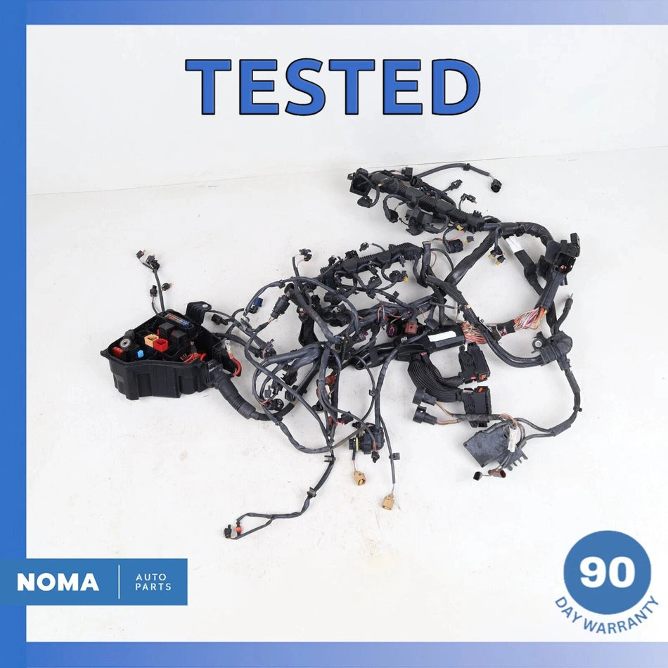 13-14 Audi D4 A8 S8 4.0L TFSI Engine Motor Wire Wiring Harness 4H1971713DA OEM