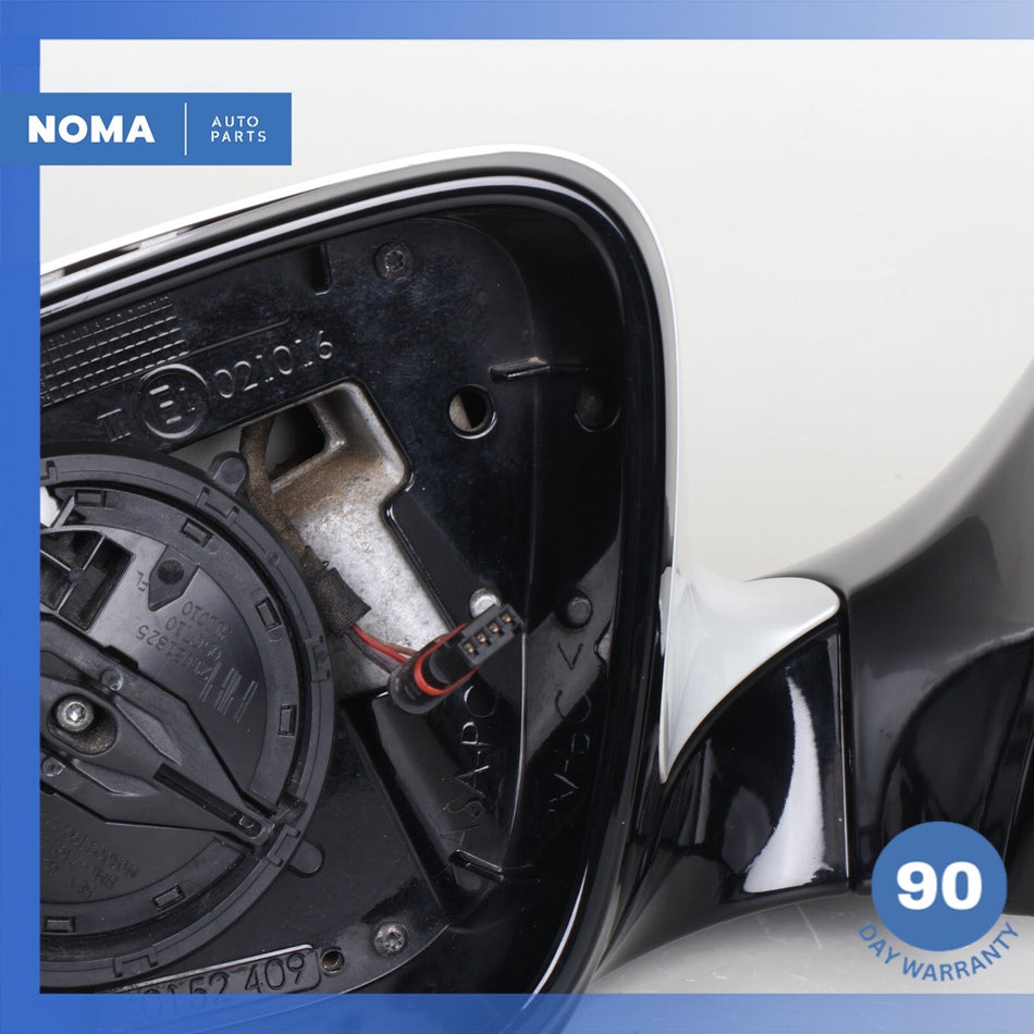 09-12 BMW F02 750Li Left Driver Side Rear View Door Mirror White OEM