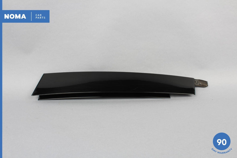 00-02 Jaguar S-Type X200 Front Right Side Outer Door B-Pillar Molding Black OEM