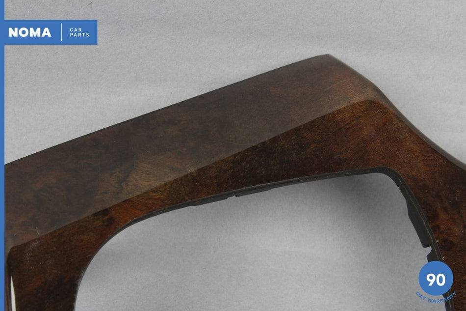 03-08 BMW Z4 E85 Roadster Left Side Dashboard Trim Bezel Finisher Wood OEM