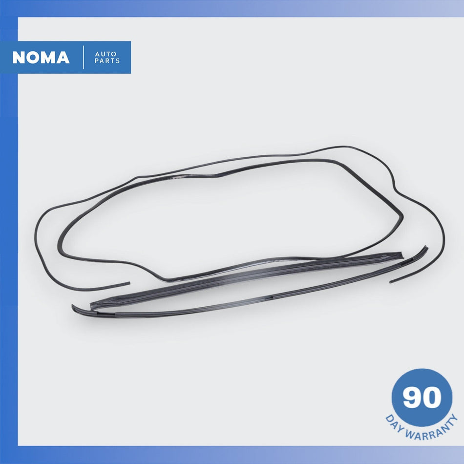92-96 Jaguar XJS Series 3 Convertible Top Windshield Weather Rubber Seal Set OEM