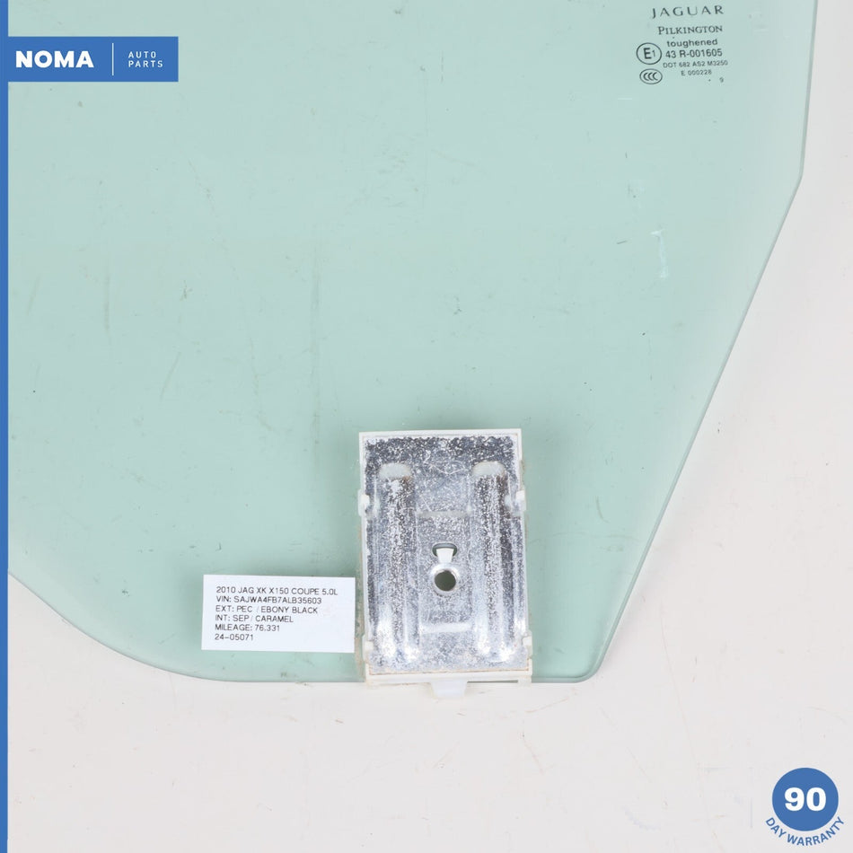 07-15 Jaguar X150 XK XKR XKR-S Left Driver Side Door Window Glass OEM