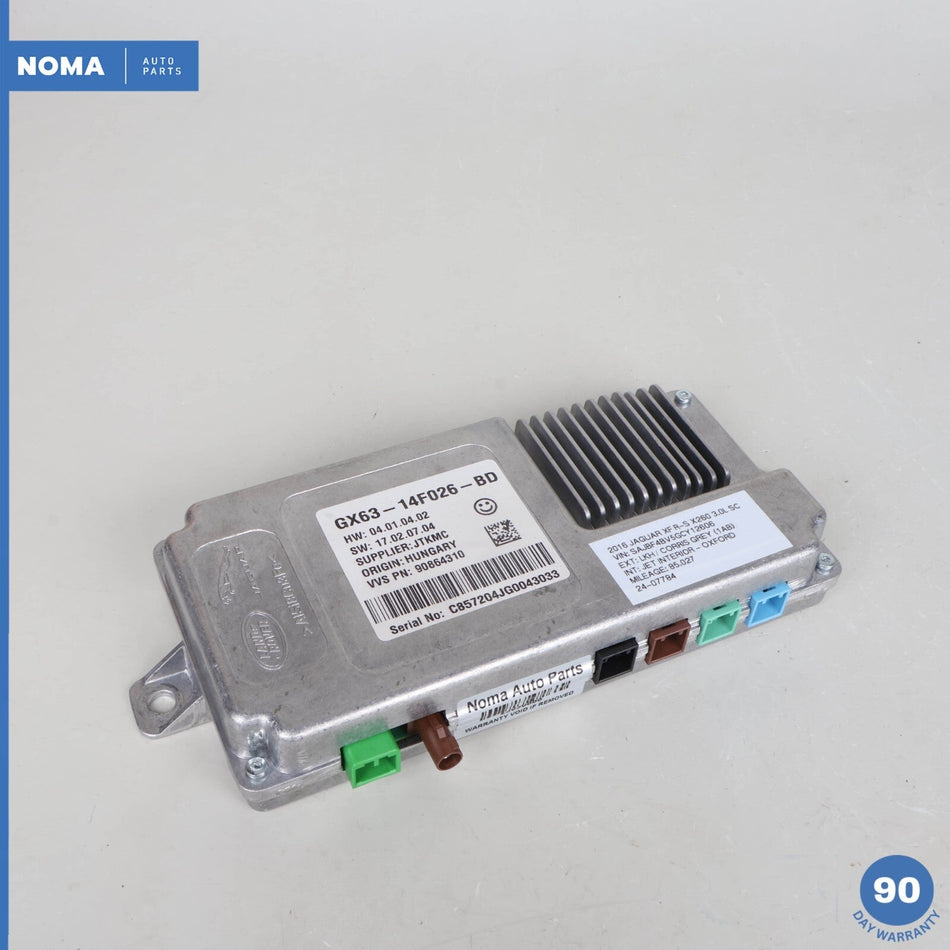 2016 Jaguar X260 XF Rear View Camera Fixed Control Module Unit GX6314F026BD OEM