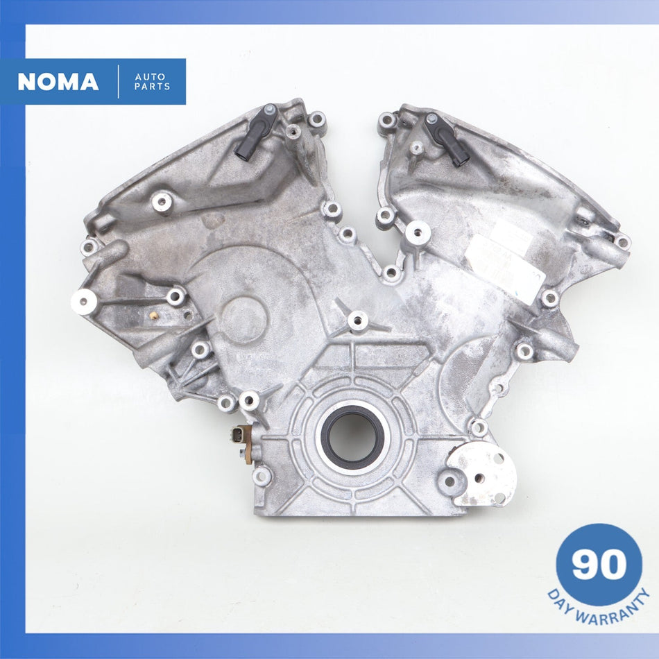 03-08 Jaguar X204 S-Type AJ6 3.0 Engine Motor Timing Chain Cover 5W4E6C086AA OEM