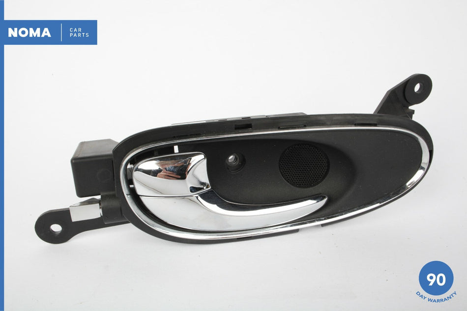 04-07 Jaguar XJ8 XJR X350 VDP Rear Left Interior Door Handle w/ Speaker OEM