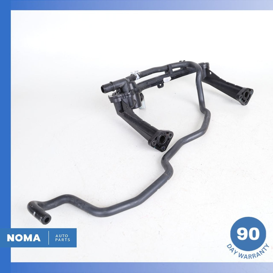 13-23 Jaguar X152 F-Type Thermostat Housing Water Outlet Pipe DX2318N348AA OEM