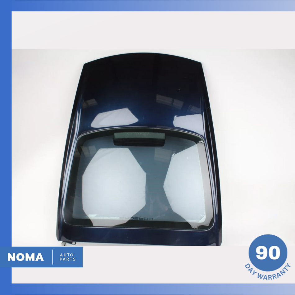 06-12 Porsche Cayman 987C Trunk Glass Hatch Tail Gate Panel Assembly Blue OEM