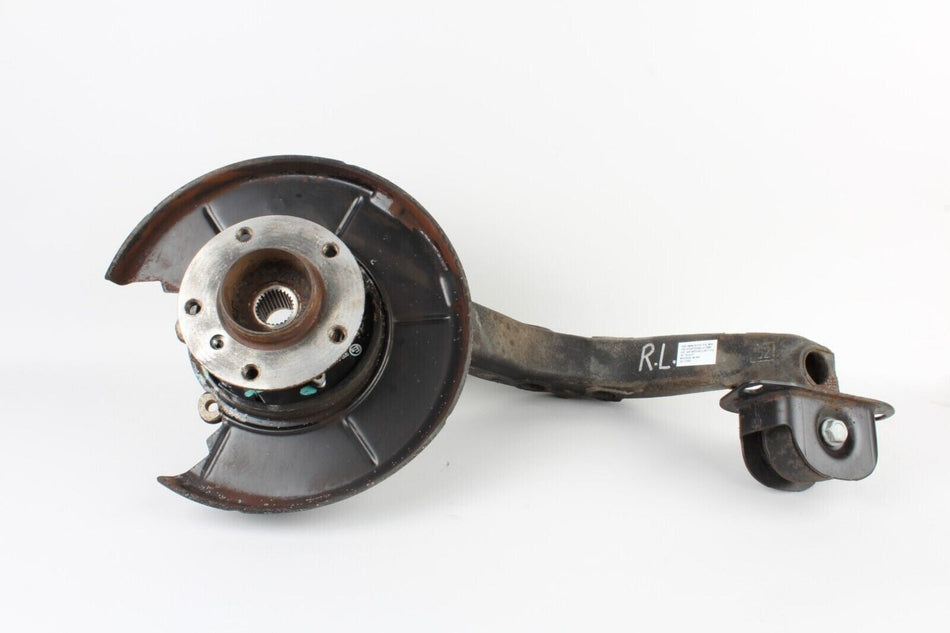 03-08 BMW E85 E86 Z4 Rear Left Driver Side Spindle Knuckle Hub w/ Shield OEM